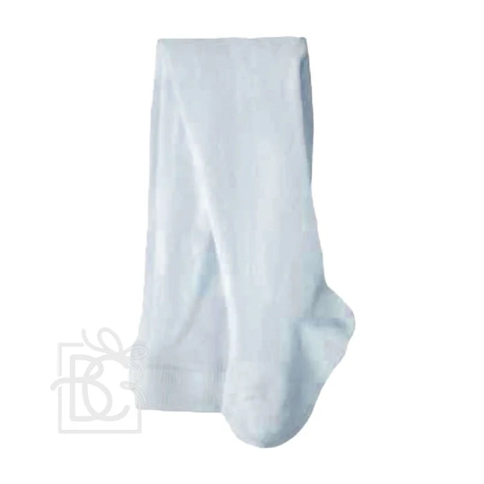 Carlomagno Cotton Thick Baby Tights-White