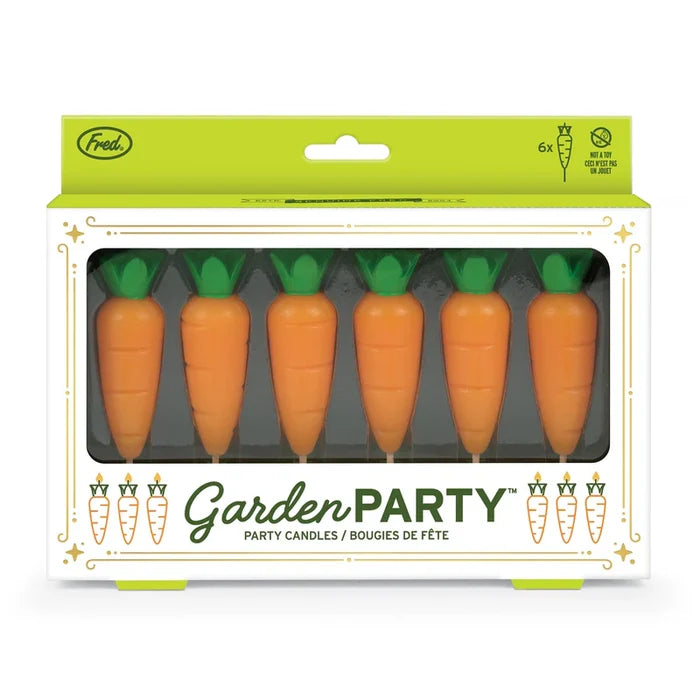 Carrot Birthday Candles