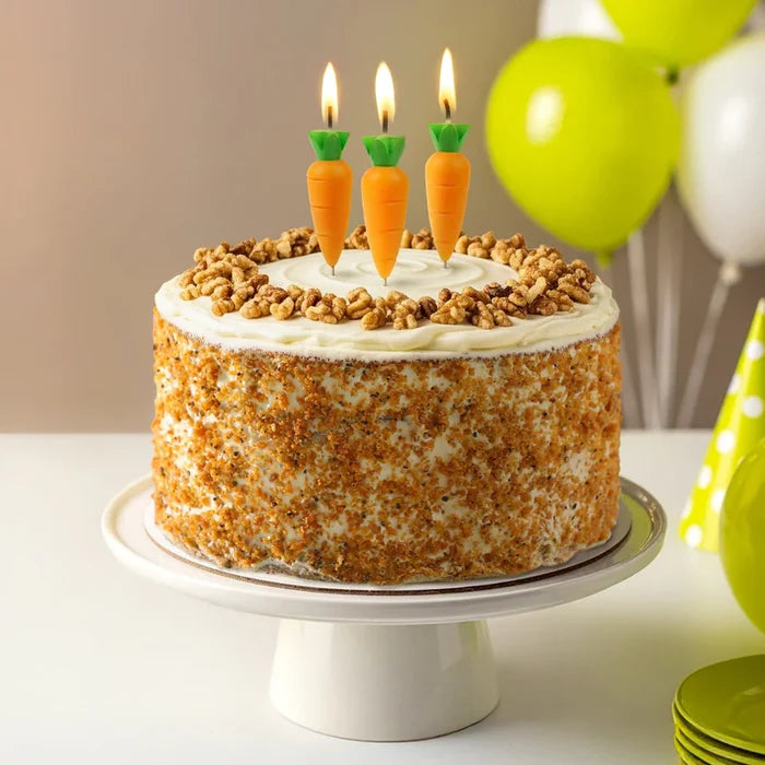 Carrot Birthday Candles
