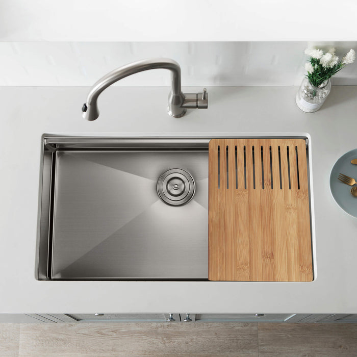 Casa Premium Kitchen Sink Premium Bamboo Cutting Board
