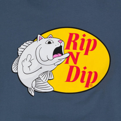 RIPNDIP Catfish Hoodie (Storm Blue)