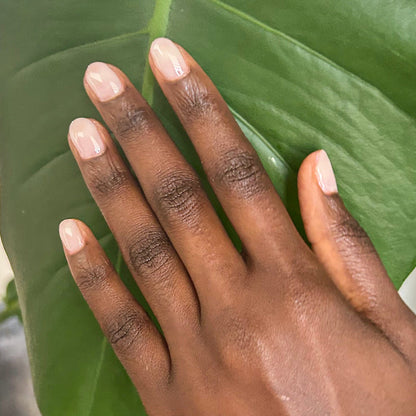 CCT - Gel on natural nails with a sheer pink tone for a gentle, effortless manicure by Olive and June