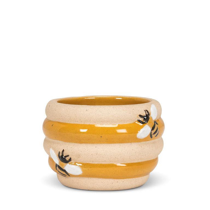 Ceramic Mini Beehive Planter