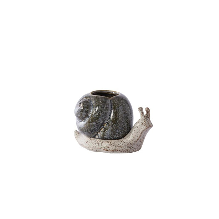 Ceramic Snail Planter