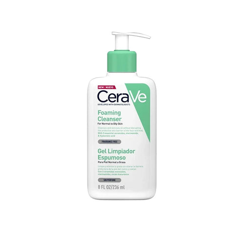 Cerave Foaming Cleanser For Normal To Oily Skin 236ml