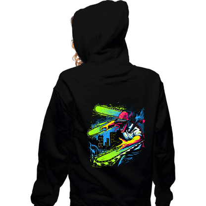 Zippered Hoodies, Unisex / Small / Black