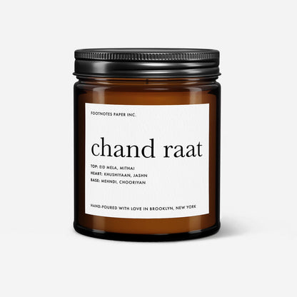 Chand Raat Candle | Sweet Festive Candle - Footnotes Paper