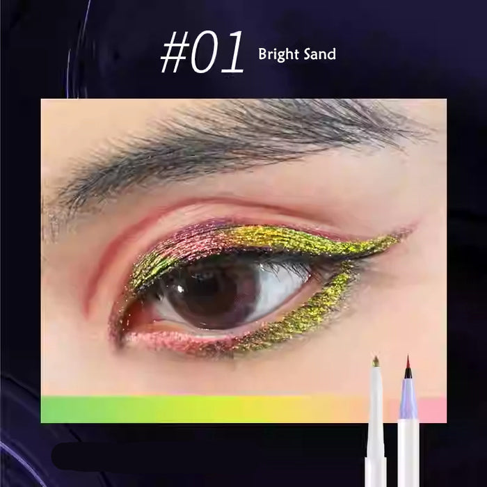 CHARMACY Double-Head Waterproof Chameleon Eyeliner Pen T4293