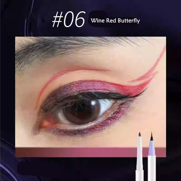 #06 Wine Red Butterfly