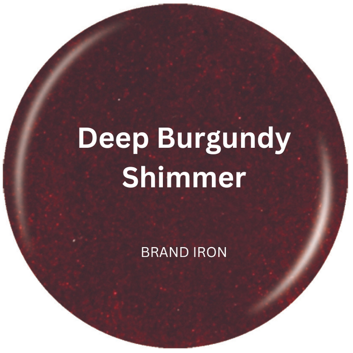 Maroon / Brand Iron
