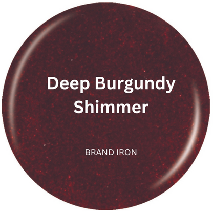 Maroon / Brand Iron