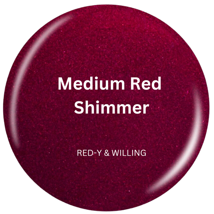 China Glaze Nail Varnish 14ml - Burgundy & Red Shimmer