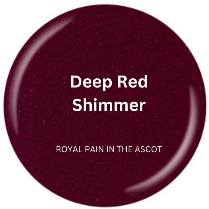 China Glaze Nail Varnish 14ml - Burgundy & Red Shimmer