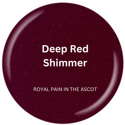 China Glaze Nail Varnish 14ml - Burgundy & Red Shimmer