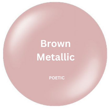 Rosy Brown / Poetic - Brown Metallic