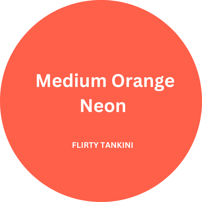Orange Red / Flirty Tankini