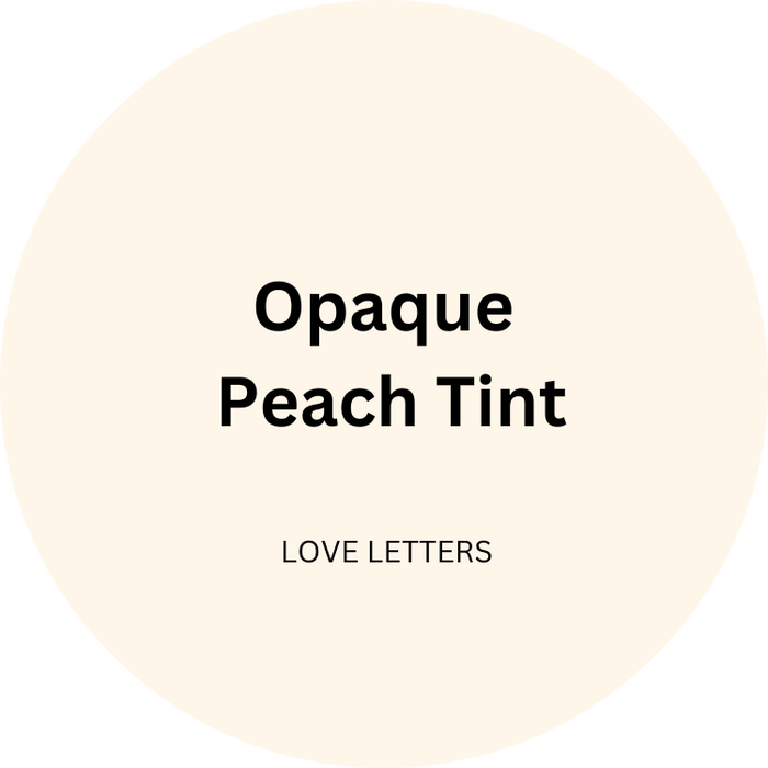 Opaque Peach / Love Letters