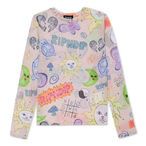 RIPNDIP Circo Loco Mesh Long Sleeve (Multi)