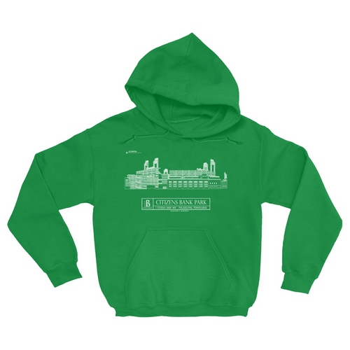 Citizens Bank Park St Patricks Day Hoodie