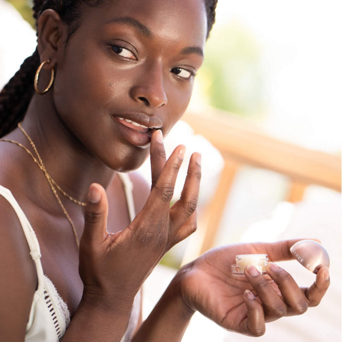 Eminence Citrus Lip Balm Lifestyle