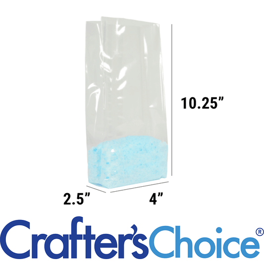 Clear Cello Bag (4" x 2.5" x 10.25")