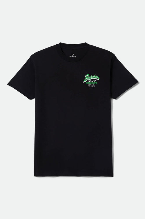 Men's Clemont Standard T-Shirt in the color Black - Front Product View