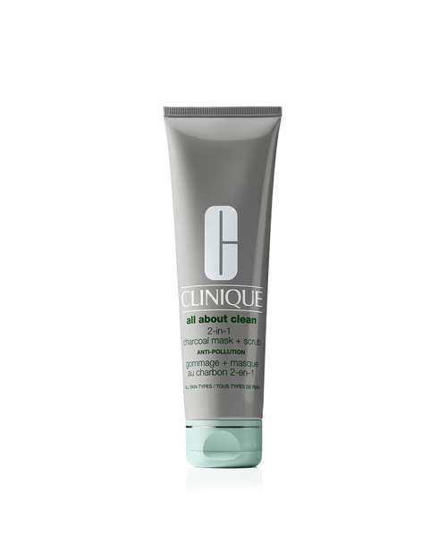 Clinique Face Mask All About Clean 2-In-1 Charcoal + Scrub