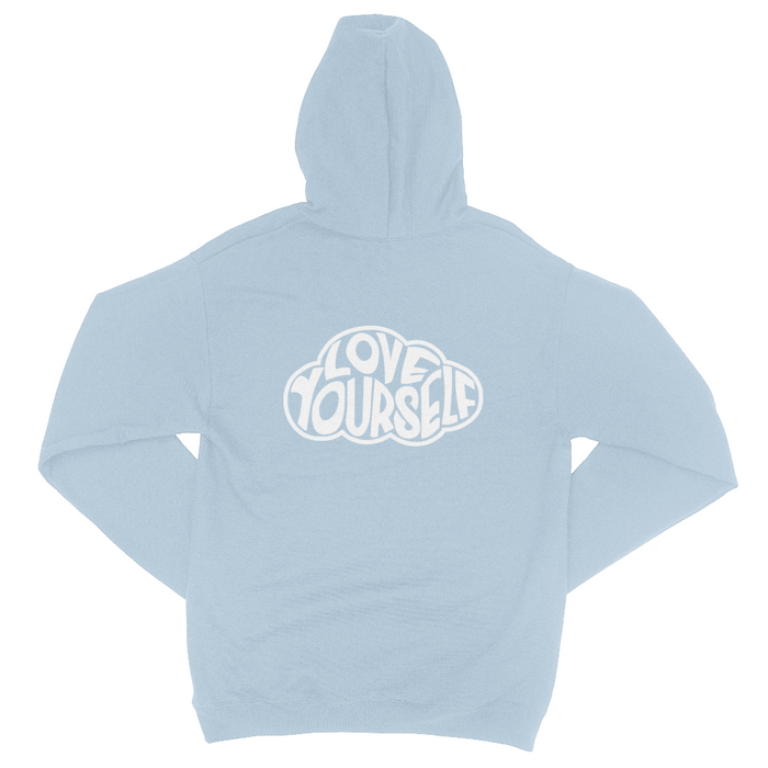 Clouds Hoodie Blue