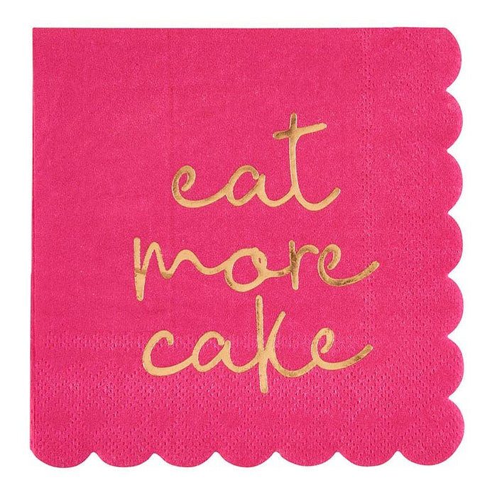 Cocktail Napkins - Eat More Cake