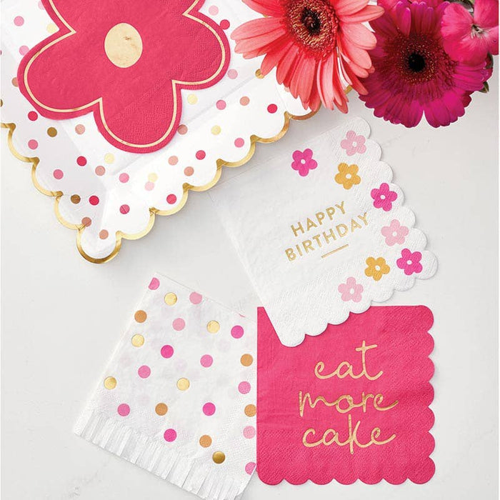 Cocktail Napkins - Eat More Cake