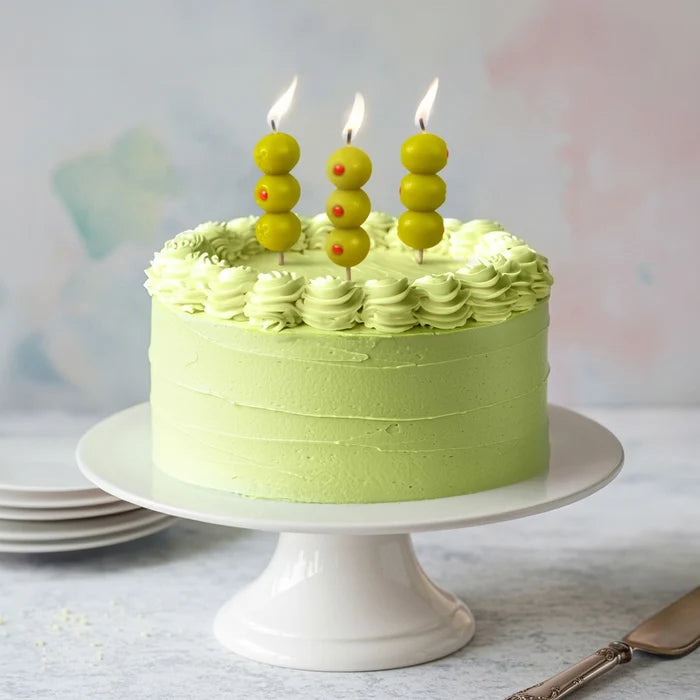Cocktail Olive Birthday Candles
