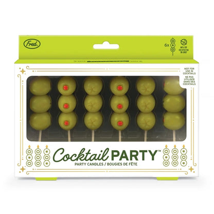 Cocktail Olive Birthday Candles