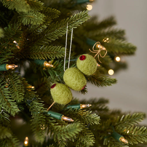 Cocktail Olives Ornament