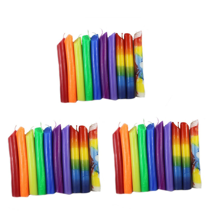 Colors Of The Rainbow - Drip Candle 30 Pack