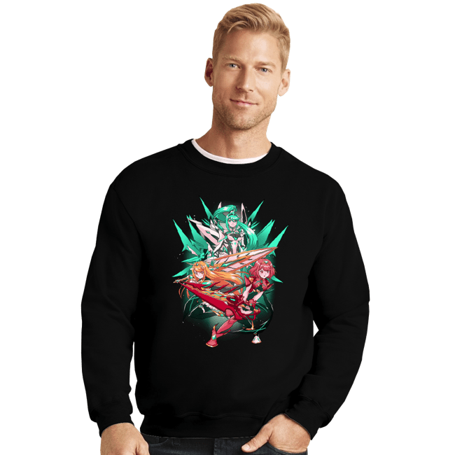 Crewneck Sweater, Unisex / Small / Black