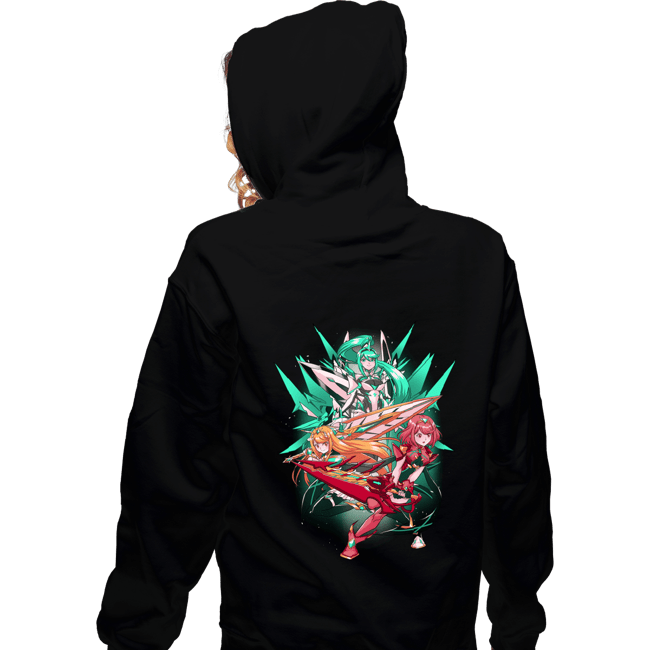 Zippered Hoodies, Unisex / Small / Black