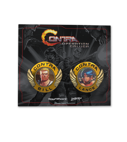 Contra: Operation Galuga Pin Set