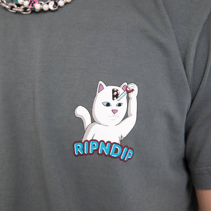 RIPNDIP Control Your Mind Tee (Charcoal)