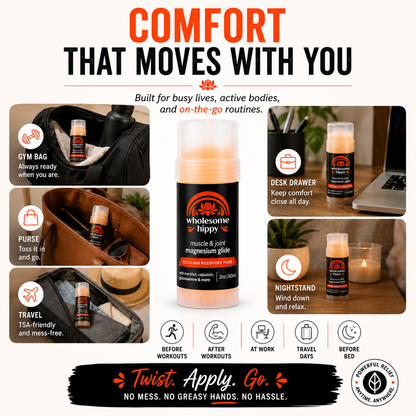 Cooling Recovery Plus Magnesium Glide | 2oz Stick