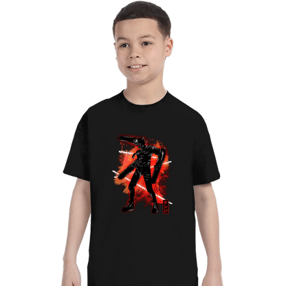 Shirts T-Shirts, Youth / XS / Black Cosmic Chainsaw