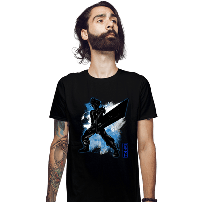 Shirts Fitted Shirts, Mens / Small / Black Cosmic Ex Soldier