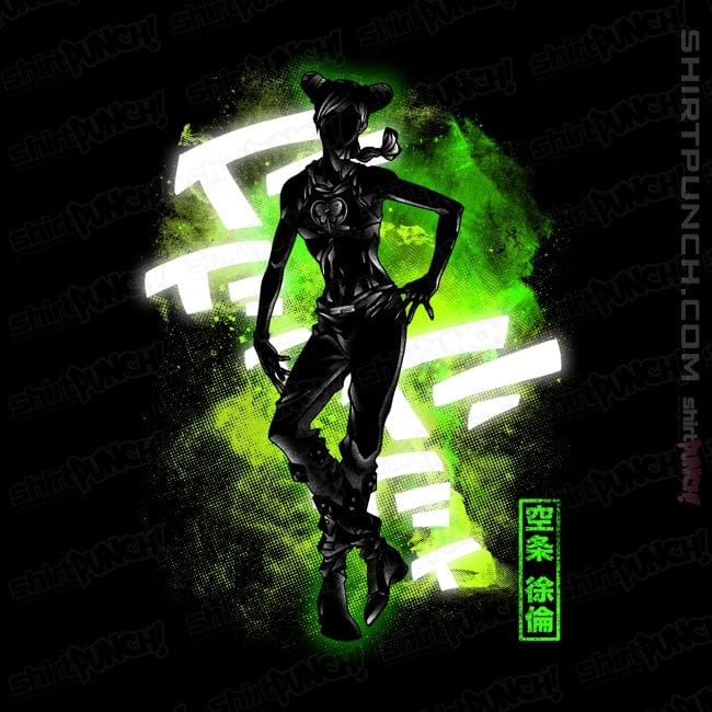 Shirts Magnets / 3"x3" / Black Cosmic Jolyne Cujoh