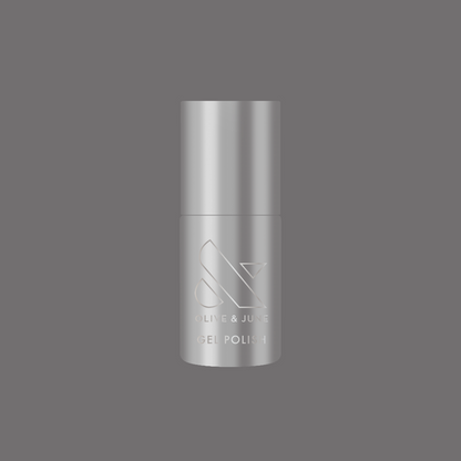 Cosmic Silver - Gel metallic silver gel polish bottle by Olive and June for long-lasting mani and quick dry polish