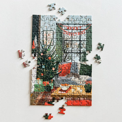 Cozy Christmas | 150 Piece Jigsaw Puzzle