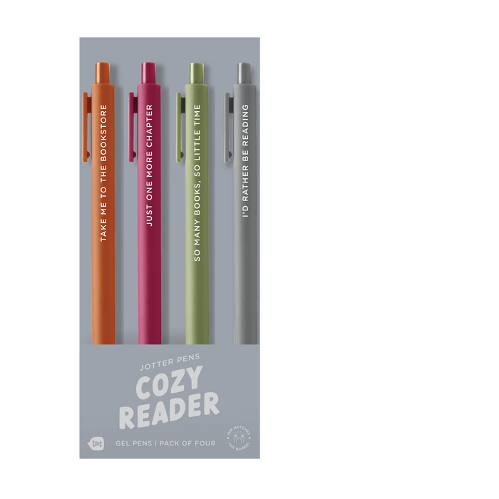 Cozy Reader Jotter Sets 4 Pack