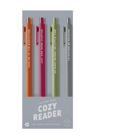 Cozy Reader Jotter Sets 4 Pack