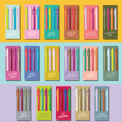 Cozy Reader Jotter Sets 4 Pack