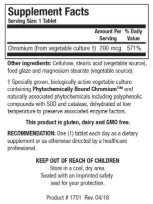 Cr-Zyme (Chromium) by Biotics Research