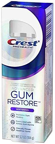 Crest Pro-Health Gum Care Advanced Whitening Toothpaste, 3.7 Oz (104g) - Pack of 2