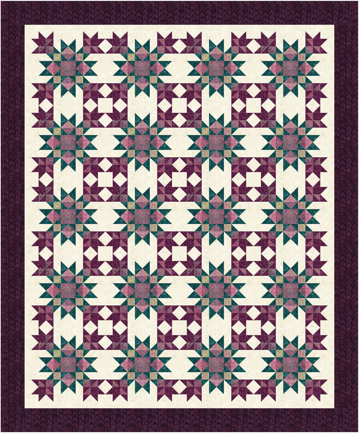 Crowned Stars Pattern #194